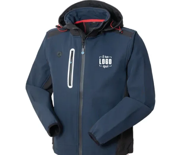 Giubbotto Softshell Multistagione Anti Vento Personalizzato
